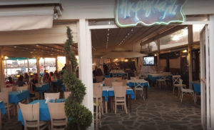 Akrogiali Fish Restaurant in Nikiti, Halkidiki