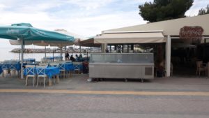 Akrogiali Fish Restaurant in Nikiti, Halkidiki