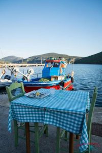 Tzitzikas Taverna in Porto Koufo, Sithonia, Halkidiki, Greece