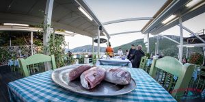 Tzitzikas Taverna in Porto Koufo, Sithonia, Halkidiki, Greece