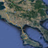 Siviri Halkidiki, map