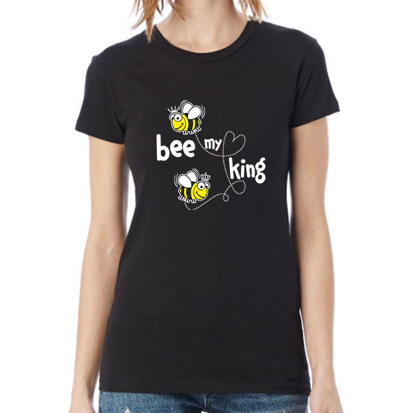 Hello T-Shirt Design 2020-2038B, Bee My King
