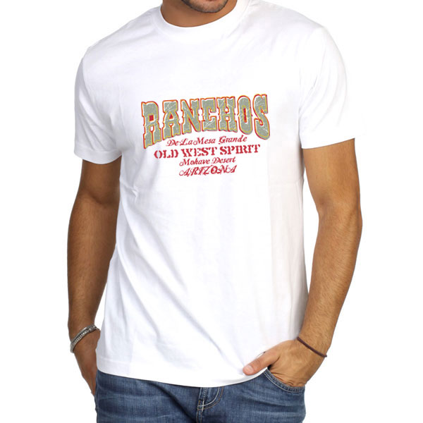 Hello T-Shirt Design 2020-2077, Ranchos, Old West Spirit