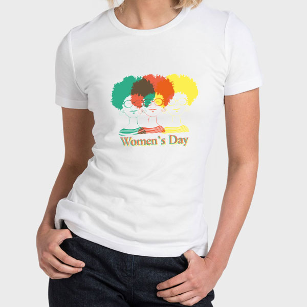 Women T-Shirt 2020-0003, Women's Day