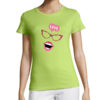 Women T-Shirt 2020-0012, Pop Art, Glasses & Lips
