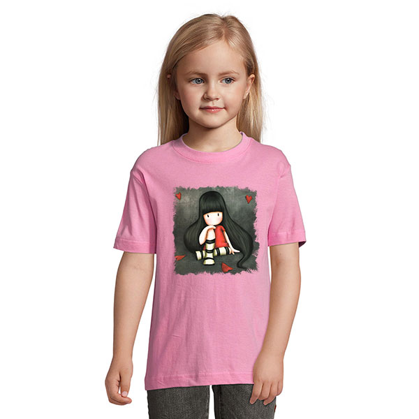 Tshirt for girls, Gorjiuss With Red Hearts 0005