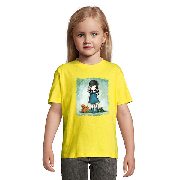 Tshirt for girls, Gorjiuss With A Squirrel 0010