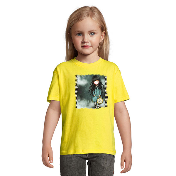 Tshirt for girls, Gorjiuss With A Clock 0011