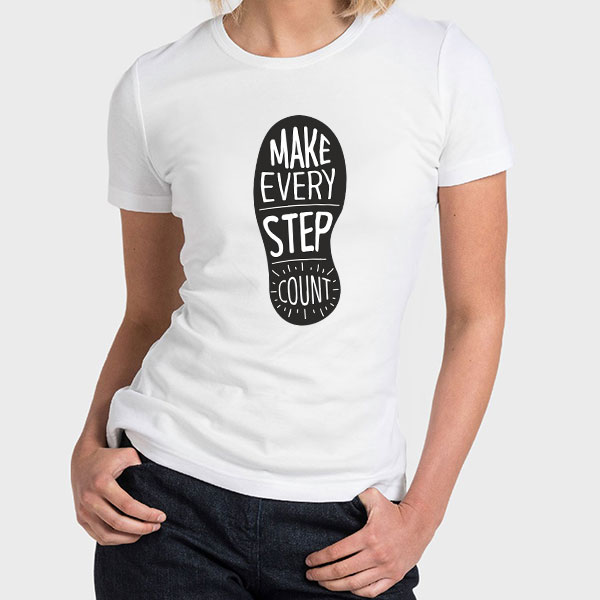 Tshirt, Make Every Step Count