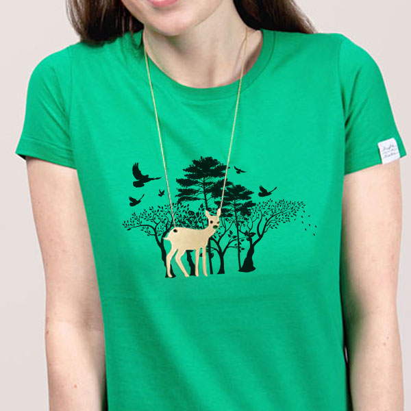 Hello T-Shirt Design 2020-2094, Forest