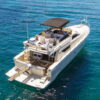 Luxury Motor Yacht Ferretti 54 feet for charter in Greece