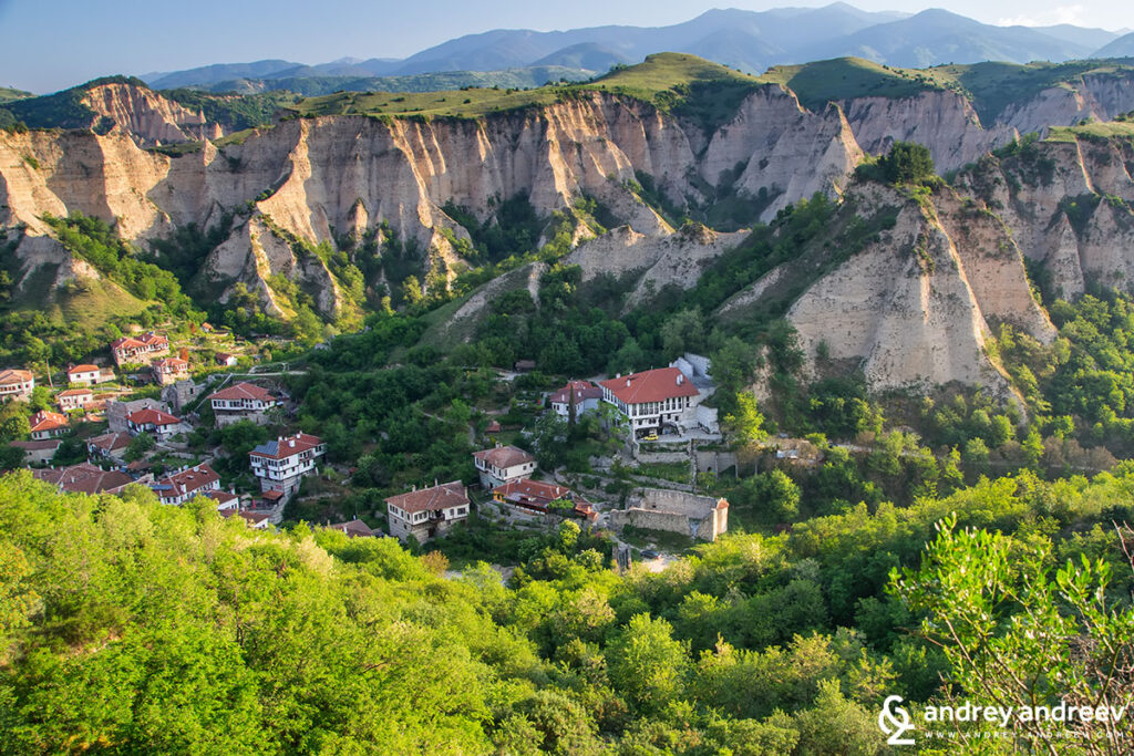 View of Melnik from above.
Image copyright: Andrey Andreev