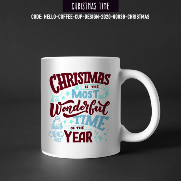 Χριστουγεννιάτικη Κούπα Τυπωμένη, 2020-0003B, Christmas