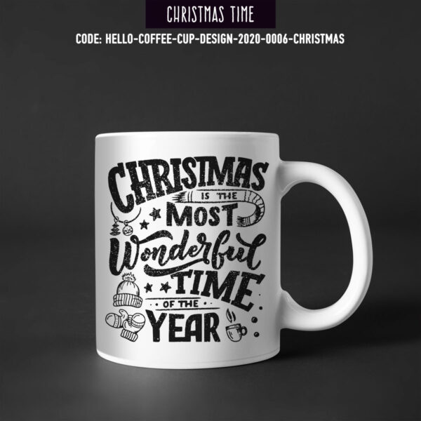 Χριστουγεννιάτικη Κούπα Τυπωμένη, 2020-0006, Christmas