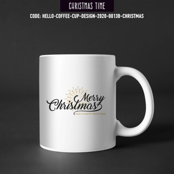 Χριστουγεννιάτικη Κούπα Τυπωμένη, 2020-0013B, Christmas