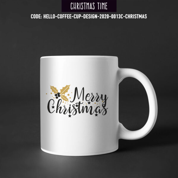 Χριστουγεννιάτικη Κούπα Τυπωμένη, 2020-0013C, Christmas