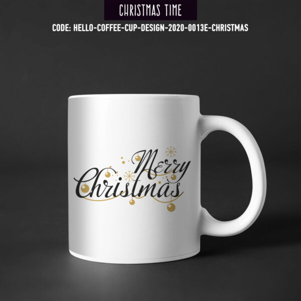 Χριστουγεννιάτικη Κούπα Τυπωμένη, 2020-0013E, Christmas