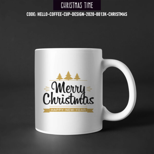 Χριστουγεννιάτικη Κούπα Τυπωμένη, 2020-0013K, Christmas