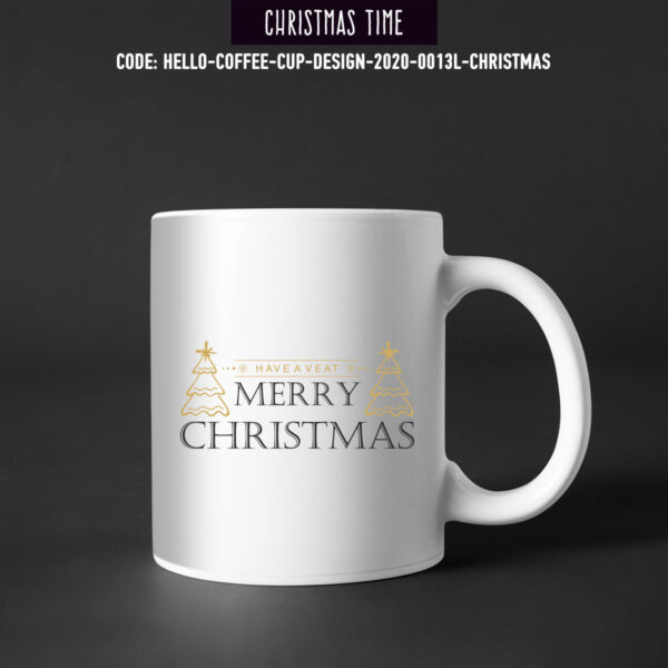 Χριστουγεννιάτικη Κούπα Τυπωμένη, 2020-0013L, Christmas