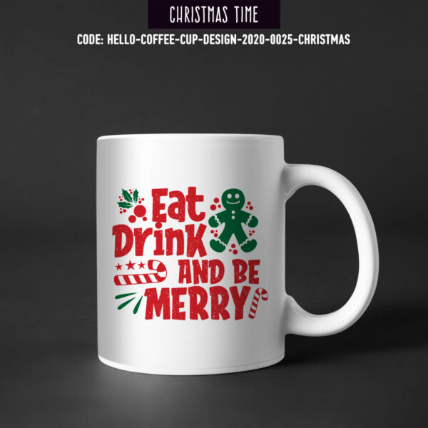 Χριστουγεννιάτικη Κούπα Τυπωμένη, 2020-0025, Christmas