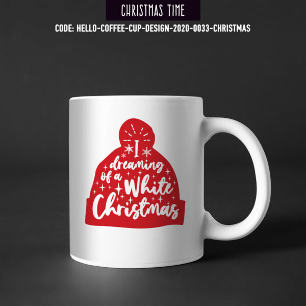 Χριστουγεννιάτικη Κούπα Τυπωμένη, 2020-0033, Christmas