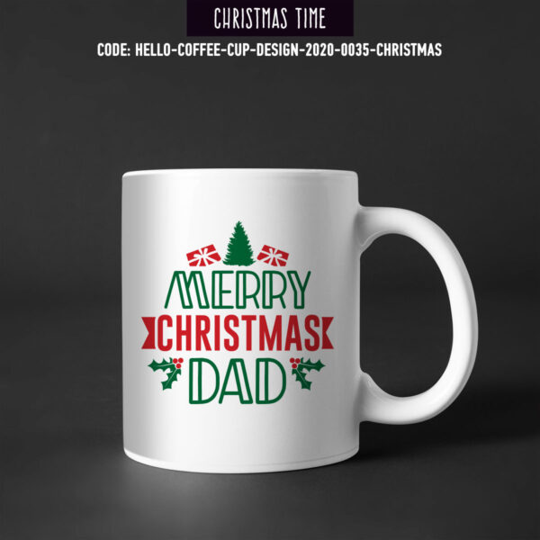 Χριστουγεννιάτικη Κούπα Τυπωμένη, 2020-0035, Christmas