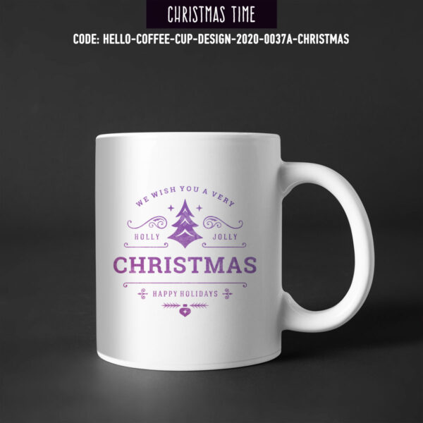 Χριστουγεννιάτικη Κούπα Τυπωμένη, 2020-0037A, Christmas