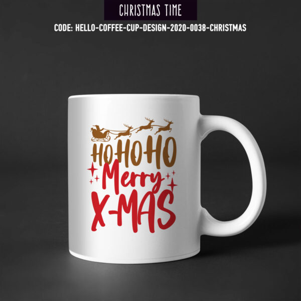 Χριστουγεννιάτικη Κούπα Τυπωμένη, 2020-0038, Christmas