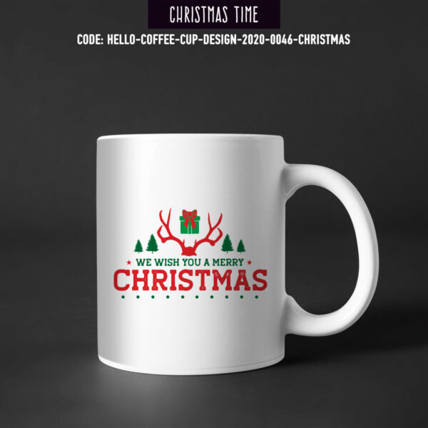 Χριστουγεννιάτικη Κούπα Τυπωμένη, 2020-0046, Christmas