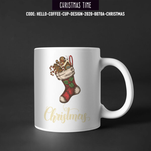 Χριστουγεννιάτικη Κούπα Τυπωμένη, 2020-0070A, Christmas