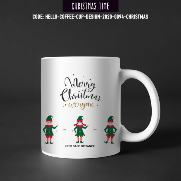 Χριστουγεννιάτικη Κούπα Τυπωμένη, 2020-0094, Christmas