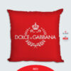 DOLCE & GABBANA, Μαξιλάρι Τυπωμένο, Σχέδιο 2021-3012A, Hello Exclusive Design