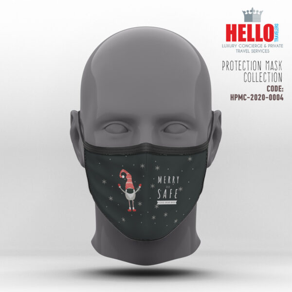 Υφασμάτινη Μάσκα Προστασίας, HPMC-2020-0004, Christmas