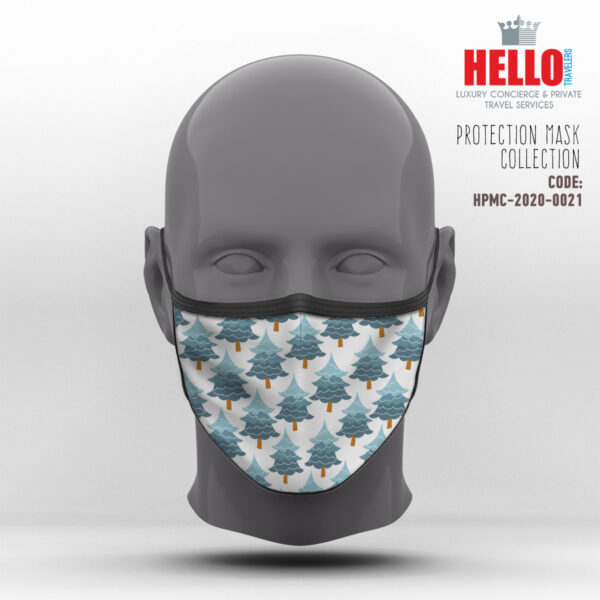 Υφασμάτινη Μάσκα Προστασίας, HPMC-2020-0021, Christmas