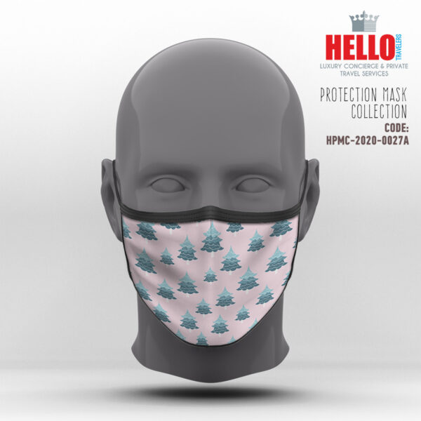 Υφασμάτινη Μάσκα Προστασίας, HPMC-2020-0027A, Christmas