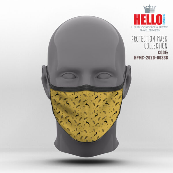 Υφασμάτινη Μάσκα Προστασίας, HPMC-2020-0033B, Christmas