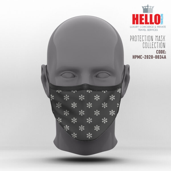 Υφασμάτινη Μάσκα Προστασίας, HPMC-2020-0034A, Christmas