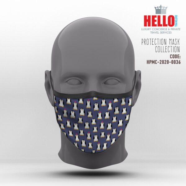 Υφασμάτινη Μάσκα Προστασίας, HPMC-2020-0036, Christmas