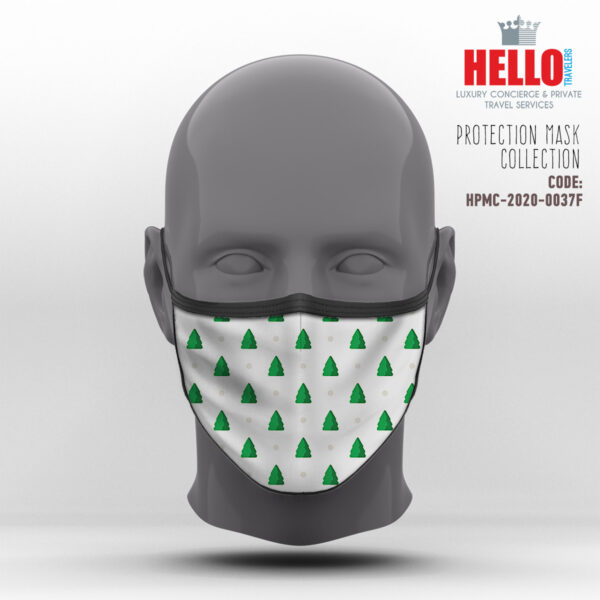 Υφασμάτινη Μάσκα Προστασίας, HPMC-2020-0037F, Christmas