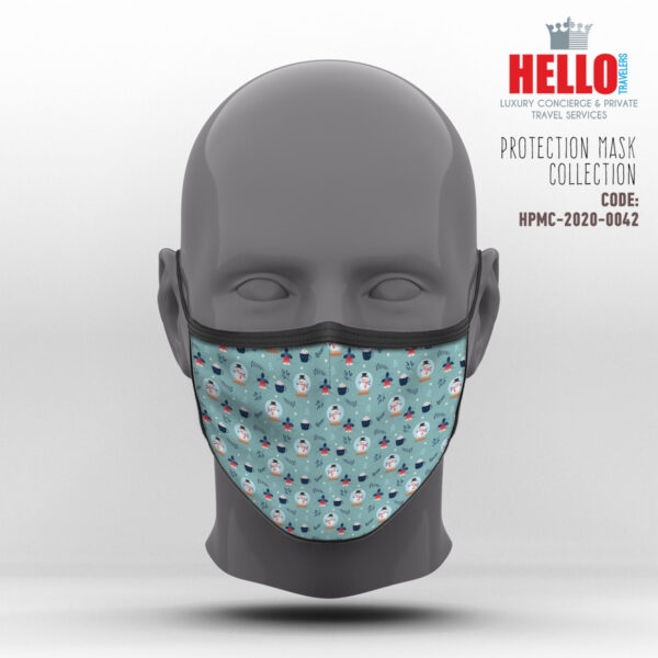 Υφασμάτινη Μάσκα Προστασίας, HPMC-2020-0042, Christmas