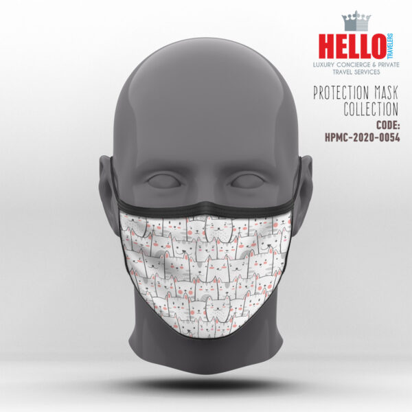 Υφασμάτινη Μάσκα Προστασίας, HPMC-2020-0054, Christmas