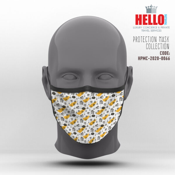 Υφασμάτινη Μάσκα Προστασίας, HPMC-2020-0066, Christmas