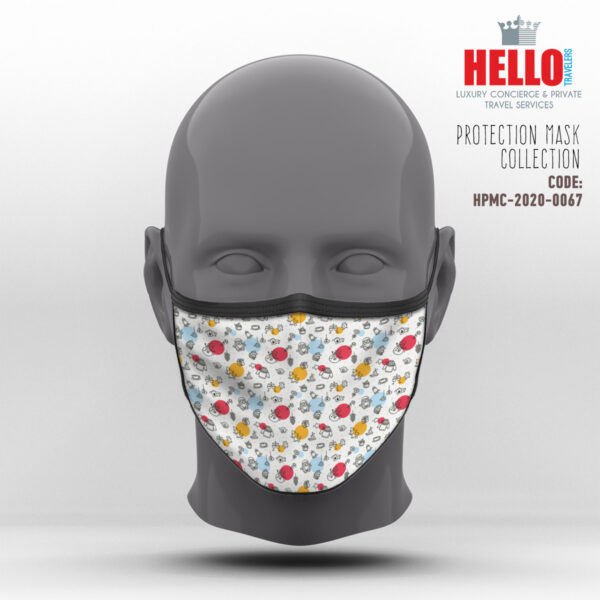 Υφασμάτινη Μάσκα Προστασίας, HPMC-2020-0067, Christmas
