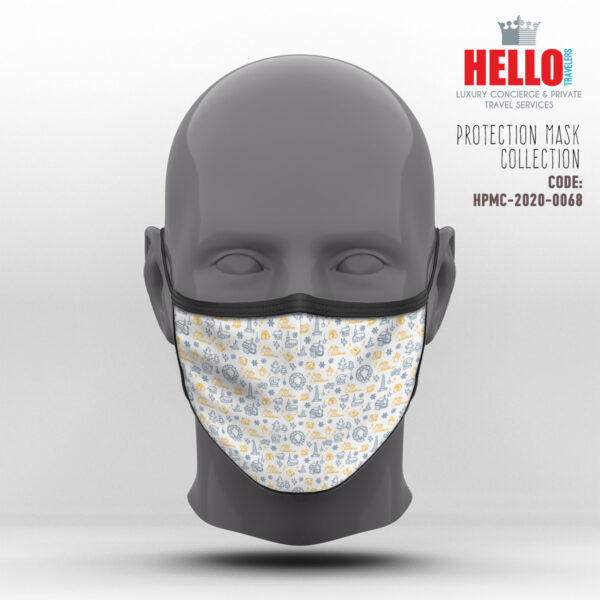 Υφασμάτινη Μάσκα Προστασίας, HPMC-2020-0068, Christmas