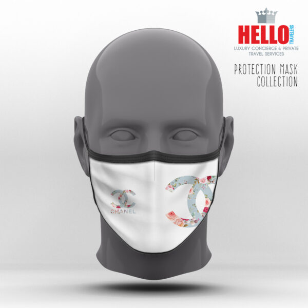 Υφασμάτινη Μάσκα Προστασίας CHANEL, Hello Exclusive Design-2021-3002A