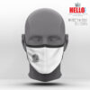 Υφασμάτινη Μάσκα Προστασίας VERSACE, Hello Exclusive Design-2021-3004