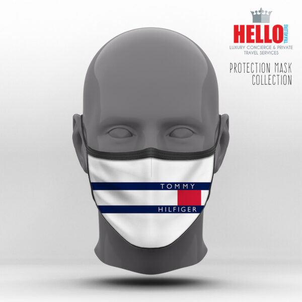 Υφασμάτινη Μάσκα Προστασίας TOMMY HILFIGER, Hello Exclusive Design-2021-3009B