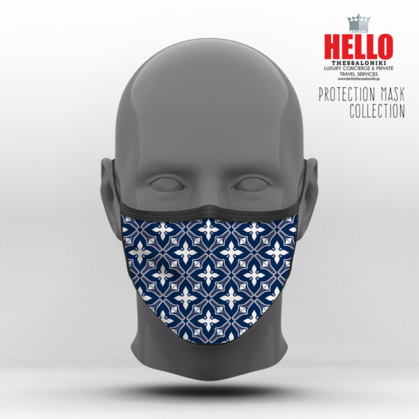 Υφασμάτινη Μάσκα Προστασίας Arabic Geometric Pattern, HED-2021-3045F