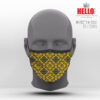 Υφασμάτινη Μάσκα Προστασίας Arabic Geometric Pattern, HED-2021-3046B
