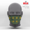 Υφασμάτινη Μάσκα Προστασίας Arabic Geometric Pattern, HED-2021-3046B